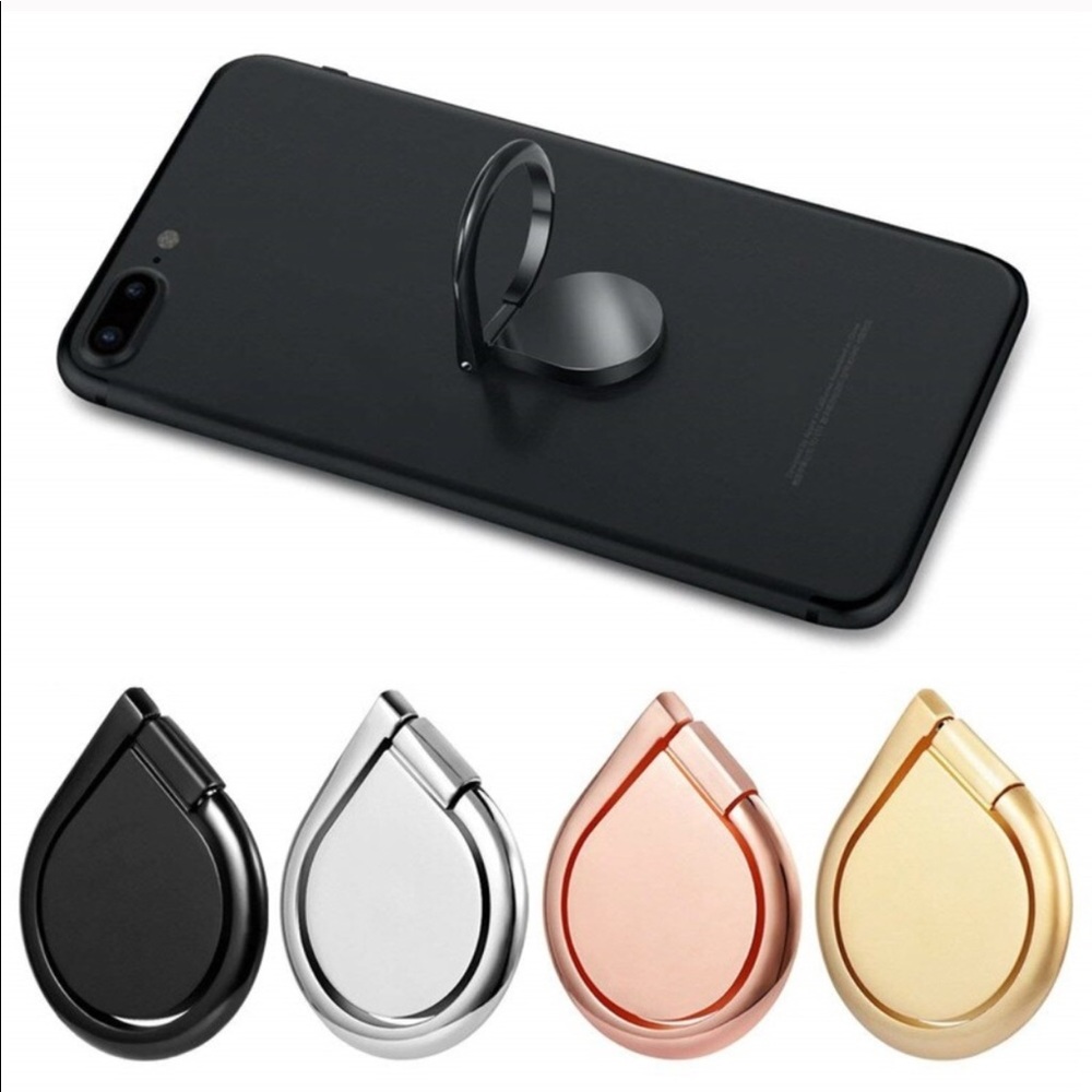 💧Tear Drop Metal Phone Rings💧